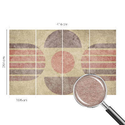 Vliesová fototapeta na stenu Geometrické tvary