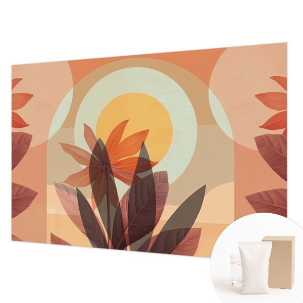 Vliesová fototapeta s potlačou Kvetinová abstrakcia