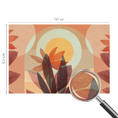 Vliesová fototapeta s potlačou Kvetinová abstrakcia