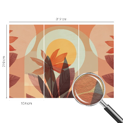 Vliesová fototapeta s potlačou Kvetinová abstrakcia