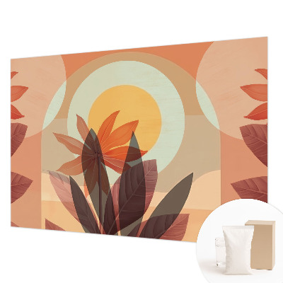 Vliesová fototapeta s potlačou Kvetinová abstrakcia