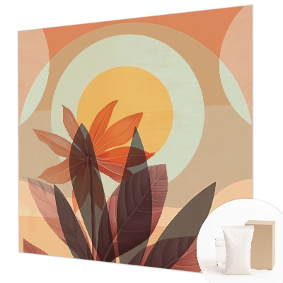 Vliesová fototapeta s potlačou Kvetinová abstrakcia