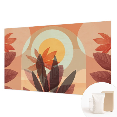 Vliesová fototapeta s potlačou Kvetinová abstrakcia