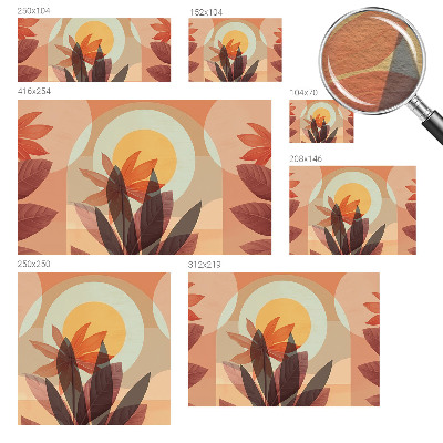 Vliesová fototapeta s potlačou Kvetinová abstrakcia