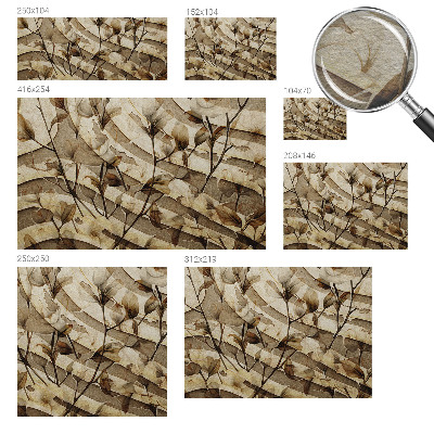 Moderná fototapeta na mieru Klasická flóra