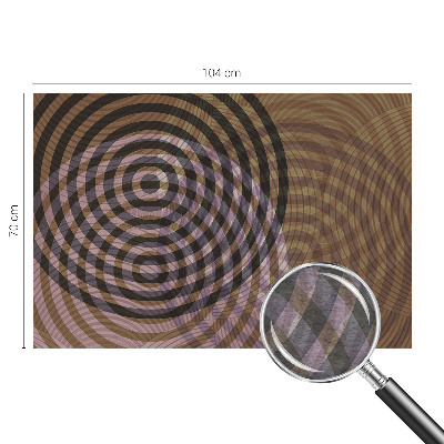 Moderná fototapeta Hypnotizujúce kruhy