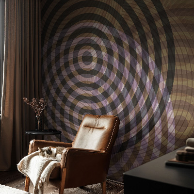 Moderná fototapeta Hypnotizujúce kruhy