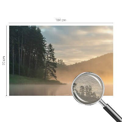 Dekoratívna fototapeta na stenu Hmlisté ráno