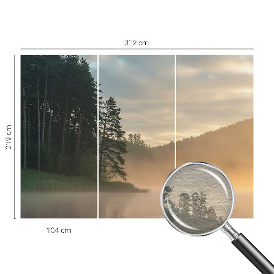 Dekoratívna fototapeta na stenu Hmlisté ráno