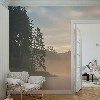 Dekoratívna fototapeta na stenu Hmlisté ráno