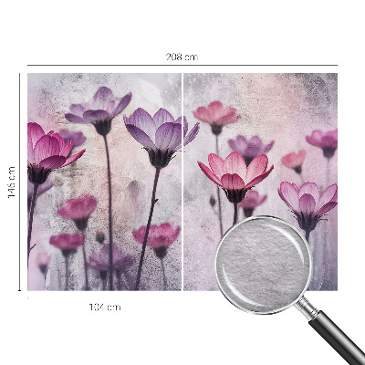 Fototapeta na mieru do obývačky Pastelové kvety