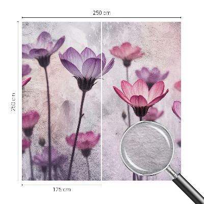 Fototapeta na mieru do obývačky Pastelové kvety