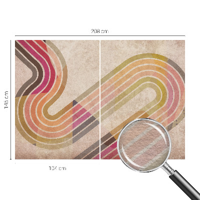 Luxusná tapeta Geometrické čiary