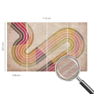 Luxusná tapeta Geometrické čiary