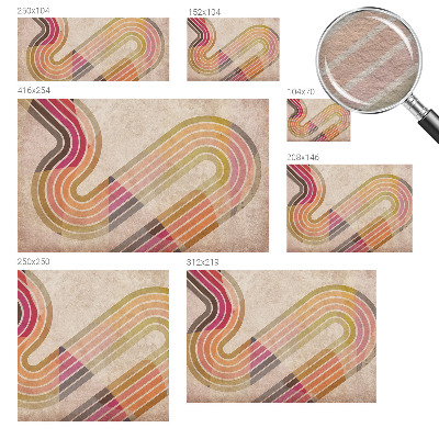 Luxusná tapeta Geometrické čiary