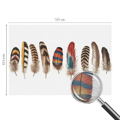 Tapeta na stenu Farebné perie