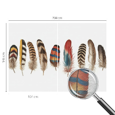 Tapeta na stenu Farebné perie