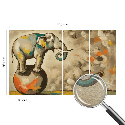 Vliesová fototapeta na stenu Abstraktný slon