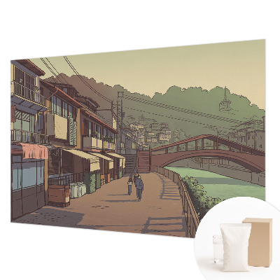 Vliesová tapeta na stenu Pastelová krajina