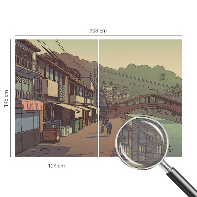 Vliesová tapeta na stenu Pastelová krajina