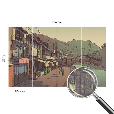 Vliesová tapeta na stenu Pastelová krajina