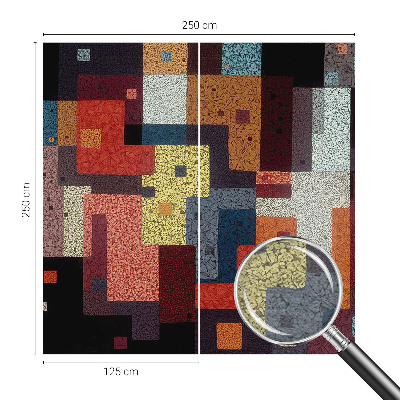 Fototapeta do obývačky Farebné tvary