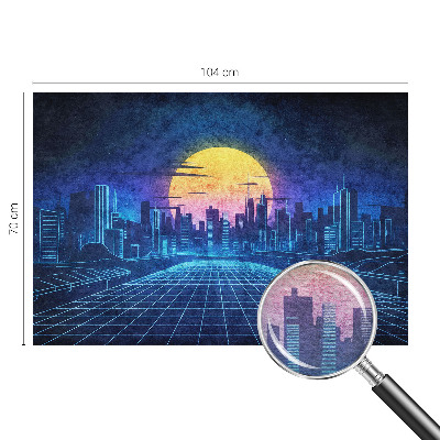 Vliesová fototapeta do obývačky Futuristická krajina