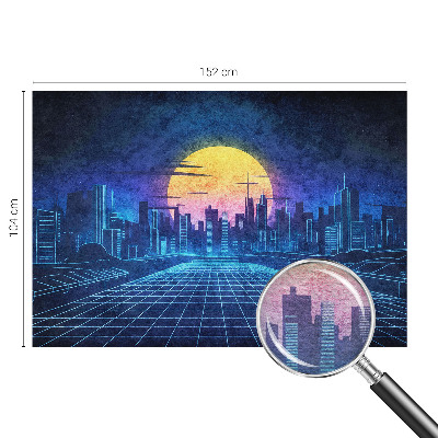 Vliesová fototapeta do obývačky Futuristická krajina