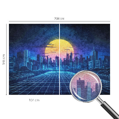 Vliesová fototapeta do obývačky Futuristická krajina