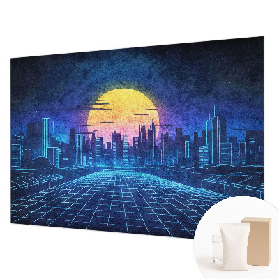 Vliesová fototapeta do obývačky Futuristická krajina