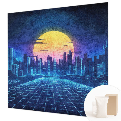 Vliesová fototapeta do obývačky Futuristická krajina