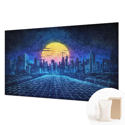 Vliesová fototapeta do obývačky Futuristická krajina