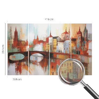 Fototapeta do spálne Mestská krajina