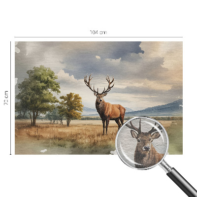 Vliesová fototapeta pre deti Majestátny jeleň