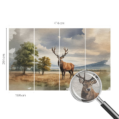 Vliesová fototapeta pre deti Majestátny jeleň