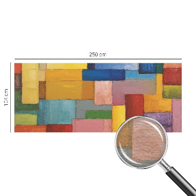 Fototapeta s potlačou na vliese Farebné obdĺžniky