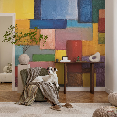 Fototapeta s potlačou na vliese Farebné obdĺžniky