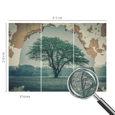 Moderná fototapeta Osamelý strom