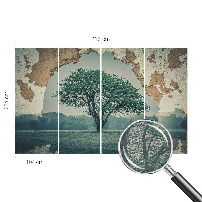 Moderná fototapeta Osamelý strom