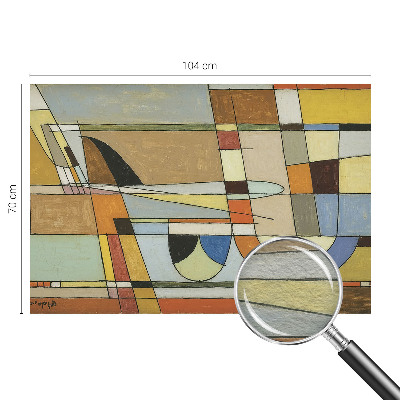 Fotografická tapeta na vliese Geometrická harmónia