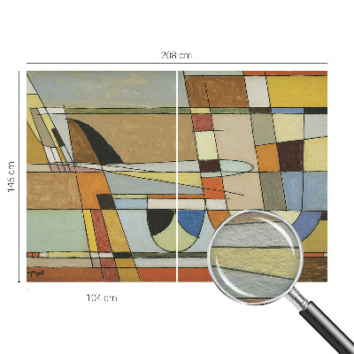 Fotografická tapeta na vliese Geometrická harmónia