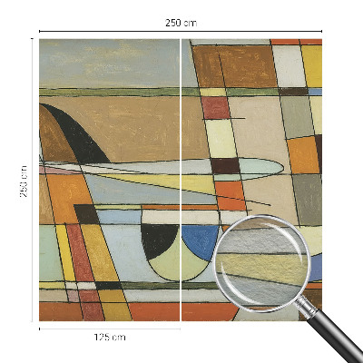 Fotografická tapeta na vliese Geometrická harmónia