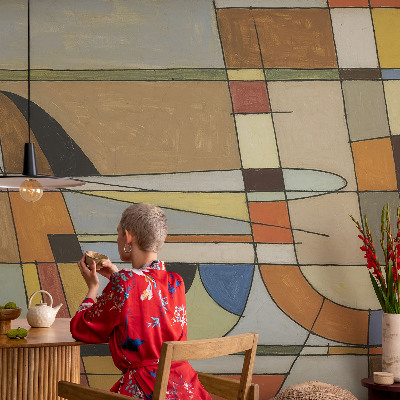 Fotografická tapeta na vliese Geometrická harmónia