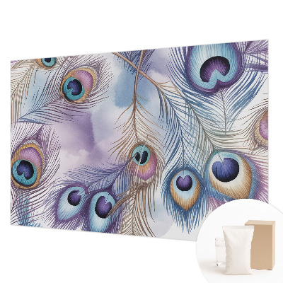 Moderná fototapeta na mieru Pávie perie