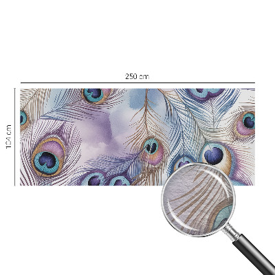 Moderná fototapeta na mieru Pávie perie