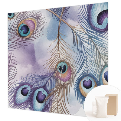 Moderná fototapeta na mieru Pávie perie