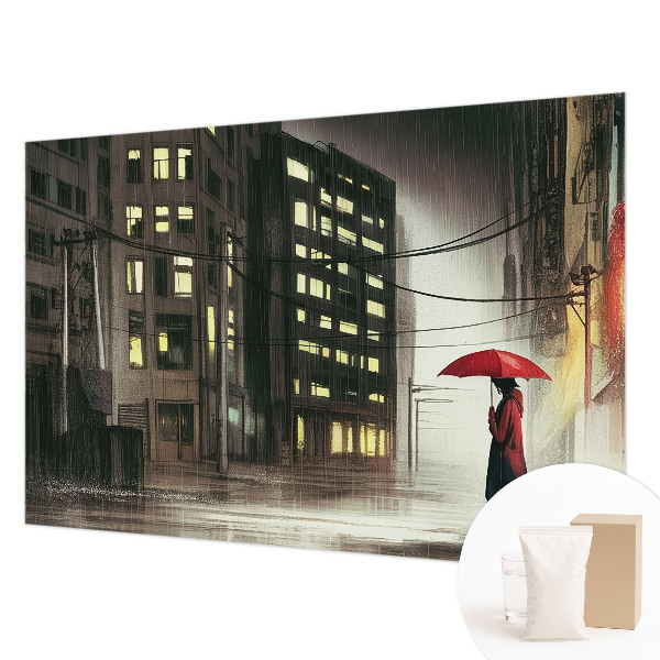 Tapeta na stenu Daždivé mesto