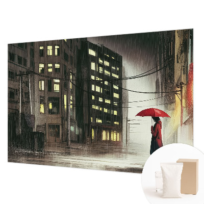 Tapeta na stenu Daždivé mesto