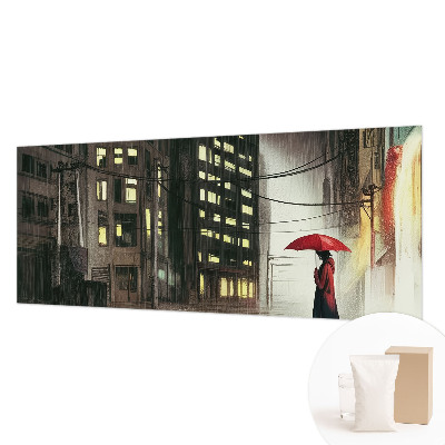 Tapeta na stenu Daždivé mesto