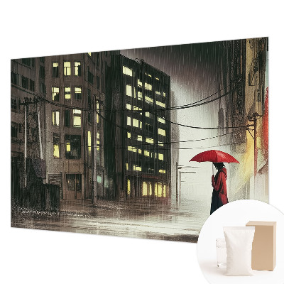 Tapeta na stenu Daždivé mesto